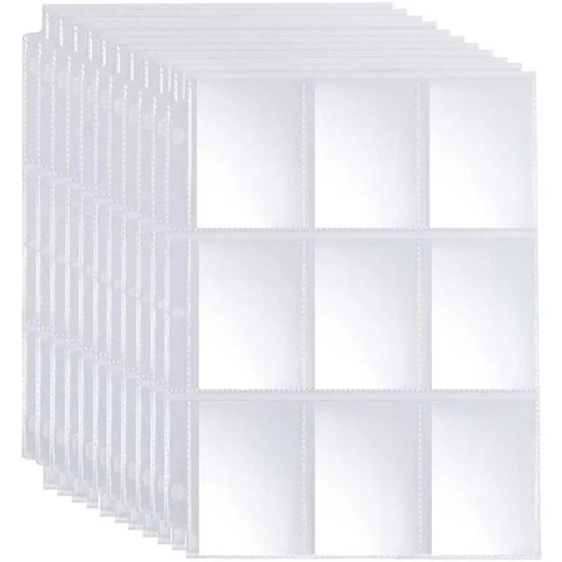 Trading Card Binder - 50 Stuks 9 Pocket Trading Gaming