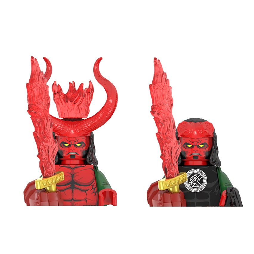 Building Block Mini - WM2422 WM2421 Hellboy Bouwblok Mini Action