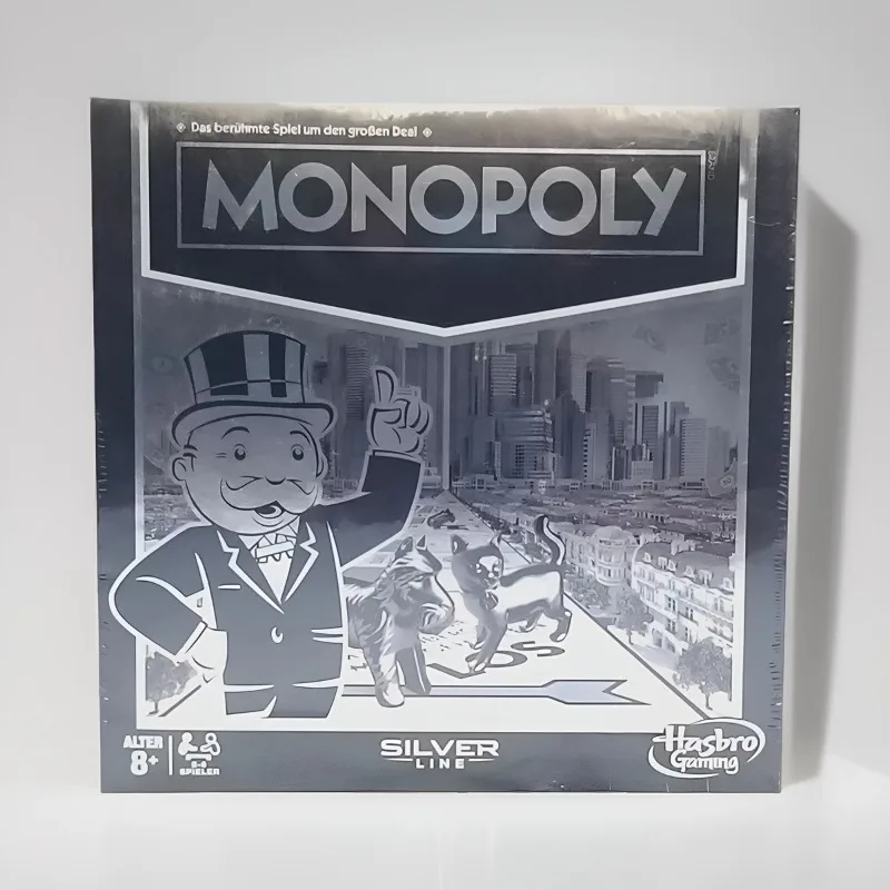 Hasbro Game Monopoly - Hasbro Monopoly Figuur Zilverachtig Popbord Rollenspellen
