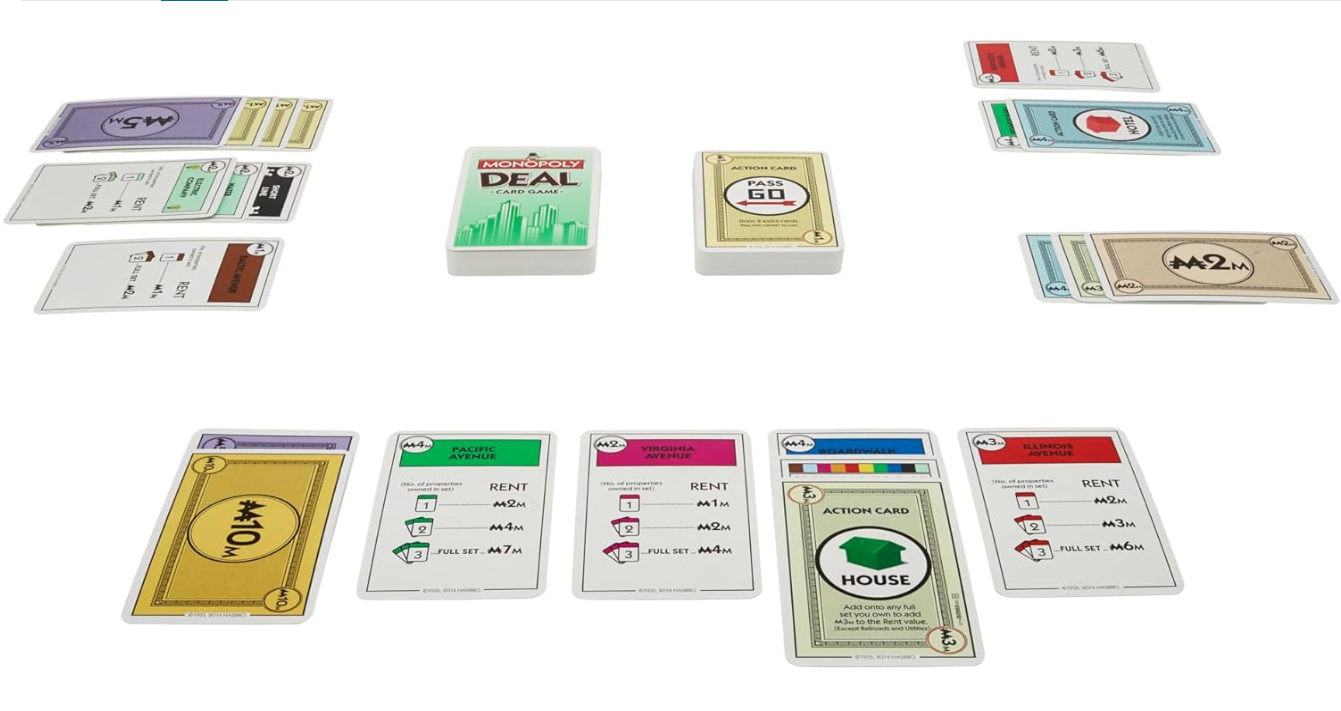 Hasbro Monopoly Deal Kaartspel - Hasbro Game Monopoly recensie en prijs