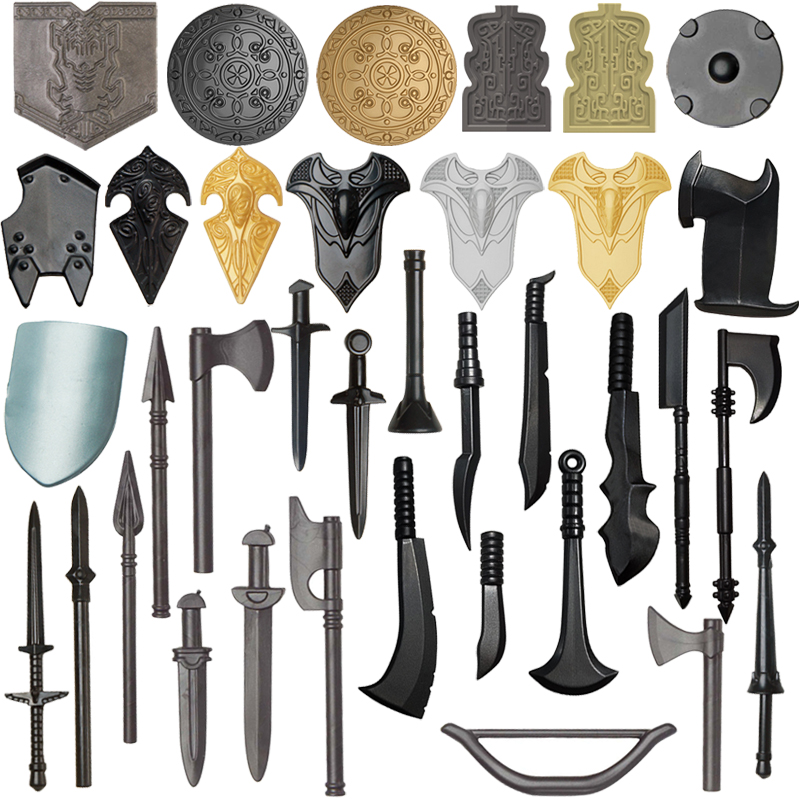 Middeleeuwse Waffen Accessoire - Lego Minifigure Holder recensie en prijs