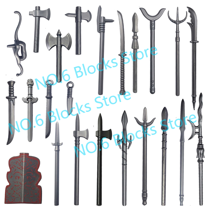 Middeleeuwse Waffen Accessoire - Lego Minifigure Holder recensie en prijs