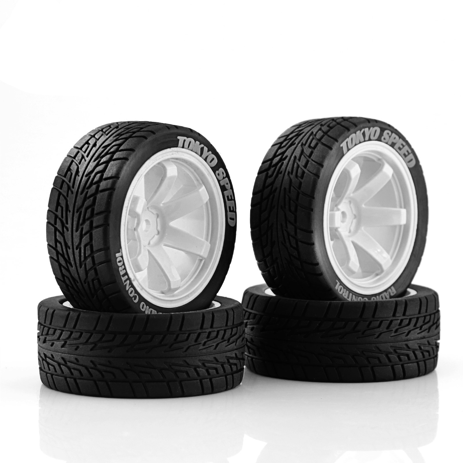 1/10 RC On Road Banden en Velg - Tamiya Model Rc Car recensie en prijs