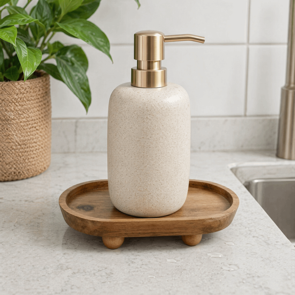 Houten ovale verhoogde present - Display Risers Set recensie en prijs