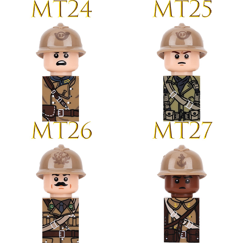 Kinderen Speelgoed WW2 Militai - Lego Minifigure Holder recensie en prijs