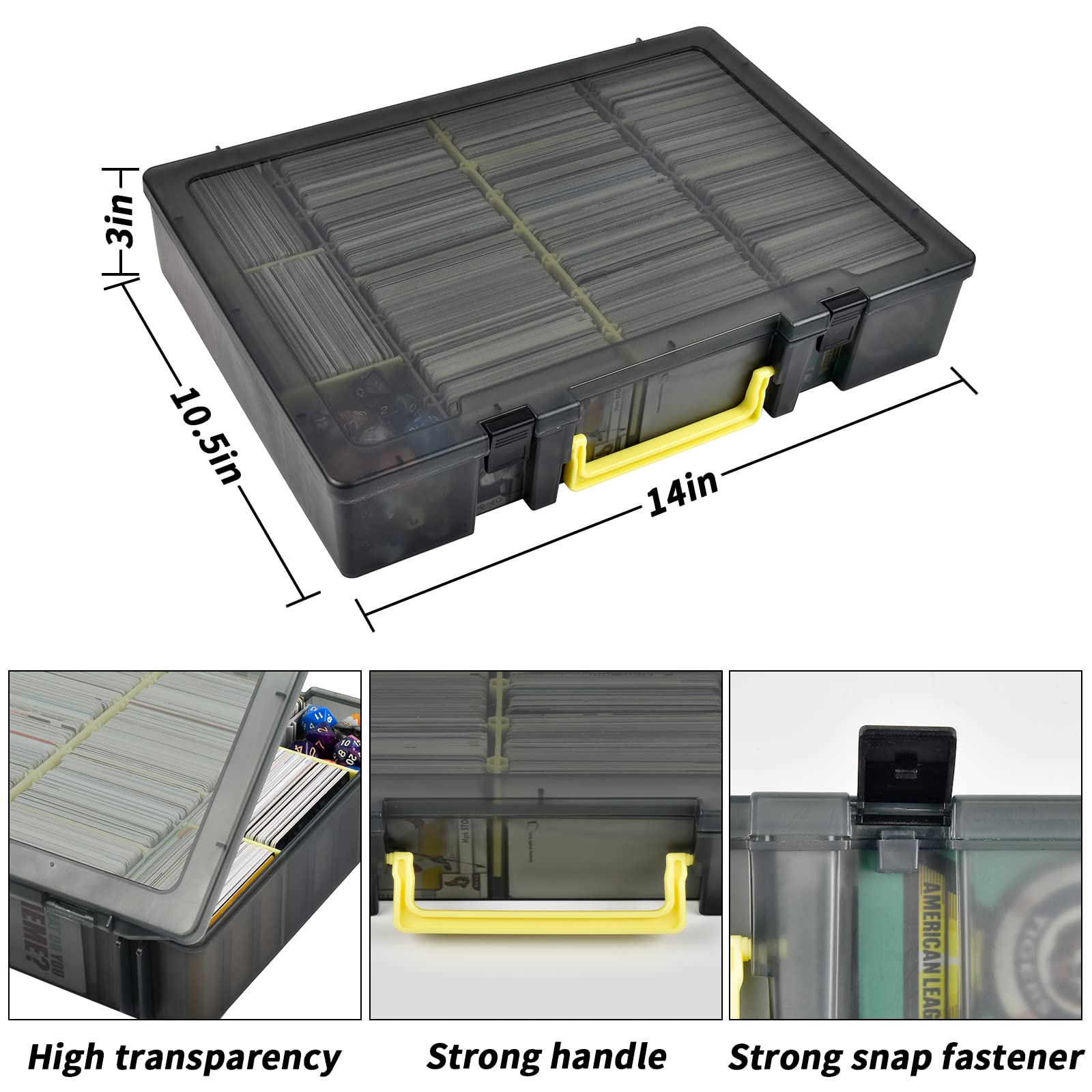 Transparante opbergbox voor ve - Trading Card Binder recensie en prijs