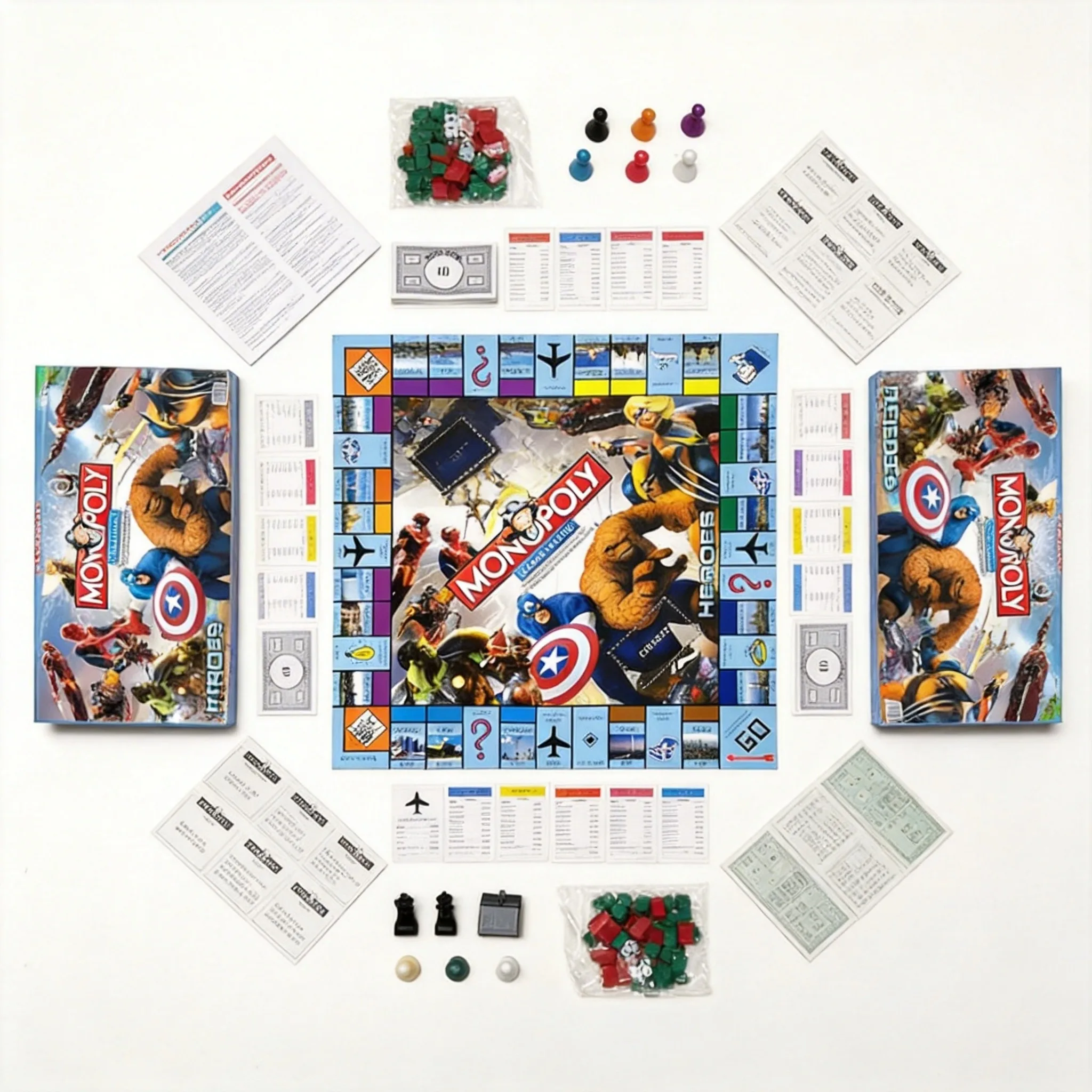 Marvel Heroes Monopoly Global  - Hasbro Game Monopoly recensie en prijs