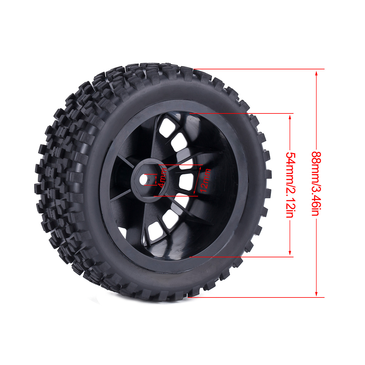 Rc Rally Banden Voor 1/10 Wlto - Tamiya Model Rc Car recensie en prijs